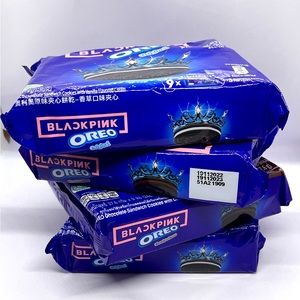 (3 packs) LIMITED Edition BLACKPINK Oreo CHOCOLATE FLAVOR with random photo